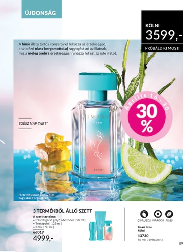 avon - Avon - Áprilisi katalógus akciós újság, érvényes 04.01. - 04.30. - page: 89 avon - Avon - Áprilisi katalógus akciós újság, érvényes 04.01. - 04.30. - page: 89