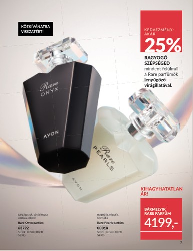 avon - Avon - Áprilisi katalógus akciós újság, érvényes 04.01. - 04.30. - page: 7 avon - Avon - Áprilisi katalógus akciós újság, érvényes 04.01. - 04.30. - page: 7