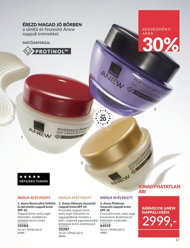 avon - Avon - Áprilisi katalógus akciós újság, érvényes 04.01. - 04.30. - page: 17 avon - Avon - Áprilisi katalógus akciós újság, érvényes 04.01. - 04.30. - page: 17
