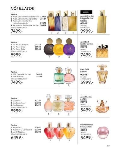 avon - Avon - Áprilisi katalógus akciós újság, érvényes 04.01. - 04.30. - page: 97 avon - Avon - Áprilisi katalógus akciós újság, érvényes 04.01. - 04.30. - page: 97