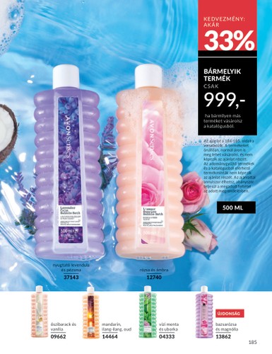 avon - Avon - Áprilisi katalógus akciós újság, érvényes 04.01. - 04.30. - page: 184 avon - Avon - Áprilisi katalógus akciós újság, érvényes 04.01. - 04.30. - page: 184