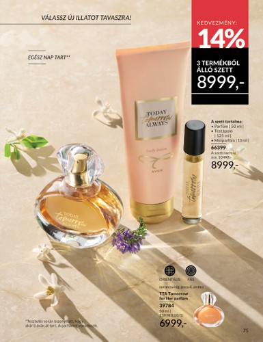avon - Avon - Áprilisi katalógus akciós újság, érvényes 04.01. - 04.30. - page: 75 avon - Avon - Áprilisi katalógus akciós újság, érvényes 04.01. - 04.30. - page: 75