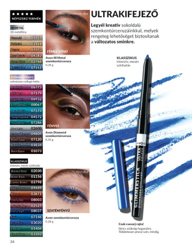 avon - Avon - Áprilisi katalógus akciós újság, érvényes 04.01. - 04.30. - page: 34 avon - Avon - Áprilisi katalógus akciós újság, érvényes 04.01. - 04.30. - page: 34