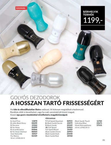 avon - Avon - Áprilisi katalógus akciós újság, érvényes 04.01. - 04.30. - page: 95 avon - Avon - Áprilisi katalógus akciós újság, érvényes 04.01. - 04.30. - page: 95