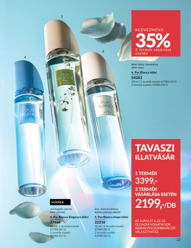 avon - Avon - Áprilisi katalógus akciós újság, érvényes 04.01. - 04.30. - page: 23 avon - Avon - Áprilisi katalógus akciós újság, érvényes 04.01. - 04.30. - page: 23