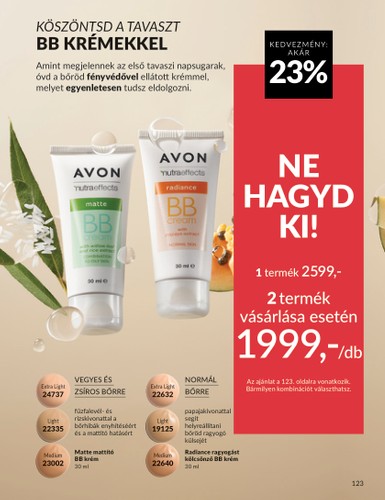 avon - Avon - Áprilisi katalógus akciós újság, érvényes 04.01. - 04.30. - page: 122 avon - Avon - Áprilisi katalógus akciós újság, érvényes 04.01. - 04.30. - page: 122