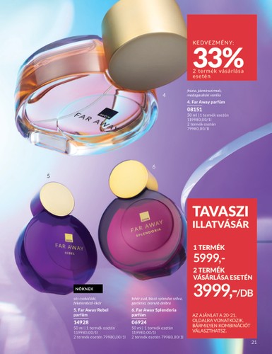 avon - Avon - Áprilisi katalógus akciós újság, érvényes 04.01. - 04.30. - page: 21 avon - Avon - Áprilisi katalógus akciós újság, érvényes 04.01. - 04.30. - page: 21