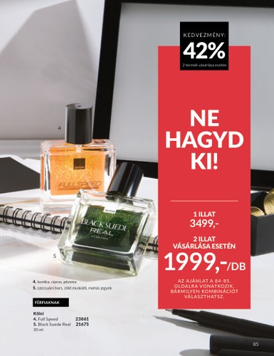 avon - Avon - Áprilisi katalógus akciós újság, érvényes 04.01. - 04.30. - page: 85 avon - Avon - Áprilisi katalógus akciós újság, érvényes 04.01. - 04.30. - page: 85