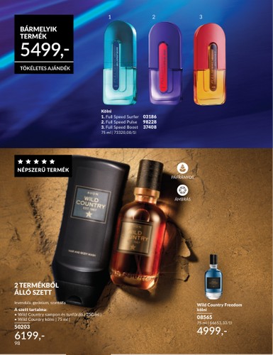 avon - Avon - Áprilisi katalógus akciós újság, érvényes 04.01. - 04.30. - page: 98 avon - Avon - Áprilisi katalógus akciós újság, érvényes 04.01. - 04.30. - page: 98
