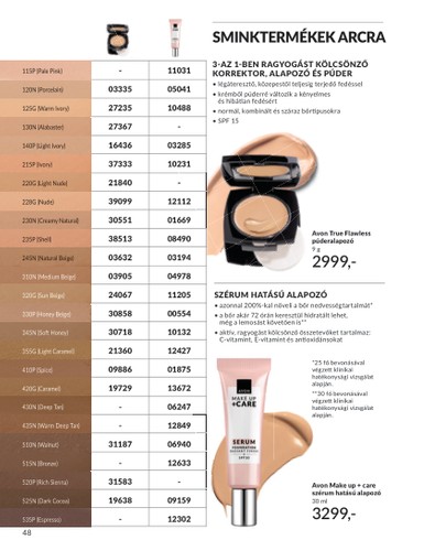 avon - Avon - Áprilisi katalógus akciós újság, érvényes 04.01. - 04.30. - page: 48 avon - Avon - Áprilisi katalógus akciós újság, érvényes 04.01. - 04.30. - page: 48