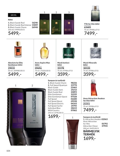 avon - Avon - Áprilisi katalógus akciós újság, érvényes 04.01. - 04.30. - page: 103 avon - Avon - Áprilisi katalógus akciós újság, érvényes 04.01. - 04.30. - page: 103