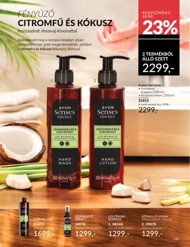 avon - Avon - Áprilisi katalógus akciós újság, érvényes 04.01. - 04.30. - page: 180 avon - Avon - Áprilisi katalógus akciós újság, érvényes 04.01. - 04.30. - page: 180