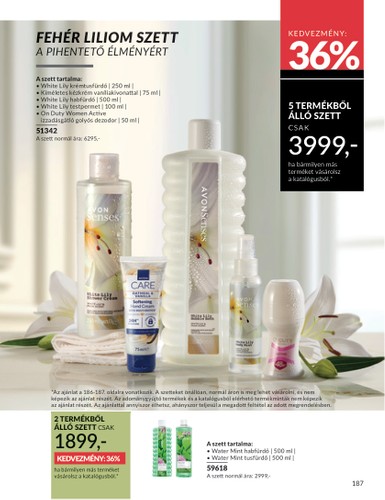 avon - Avon akciós újság, érvényes 05.01. - 05.31. - page: 187 avon - Avon akciós újság, érvényes 05.01. - 05.31. - page: 187