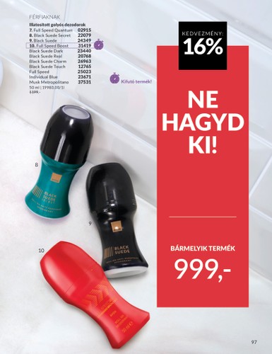 avon - Avon akciós újság, érvényes 05.01. - 05.31. - page: 97 avon - Avon akciós újság, érvényes 05.01. - 05.31. - page: 97