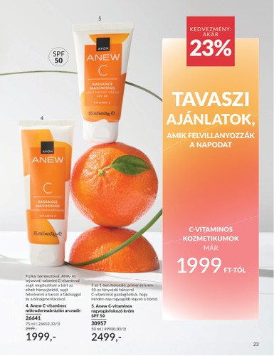 avon - Avon akciós újság, érvényes 05.01. - 05.31. - page: 23 avon - Avon akciós újság, érvényes 05.01. - 05.31. - page: 23