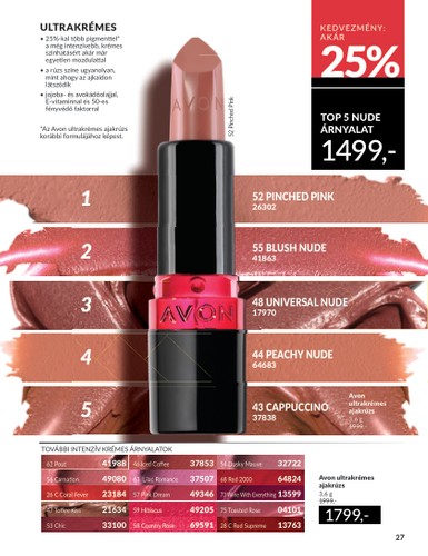 avon - Avon akciós újság, érvényes 05.01. - 05.31. - page: 27 avon - Avon akciós újság, érvényes 05.01. - 05.31. - page: 27