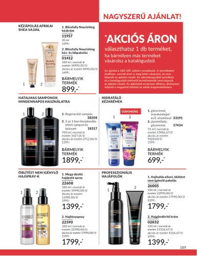 avon - Avon akciós újság, érvényes 05.01. - 05.31. - page: 189 avon - Avon akciós újság, érvényes 05.01. - 05.31. - page: 189