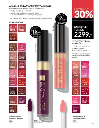 avon - Avon akciós újság, érvényes 05.01. - 05.31. - page: 39 avon - Avon akciós újság, érvényes 05.01. - 05.31. - page: 39