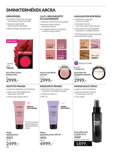 avon - Avon akciós újság, érvényes 05.01. - 05.31. - page: 60 avon - Avon akciós újság, érvényes 05.01. - 05.31. - page: 60