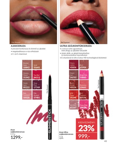 avon - Avon akciós újság, érvényes 05.01. - 05.31. - page: 43 avon - Avon akciós újság, érvényes 05.01. - 05.31. - page: 43