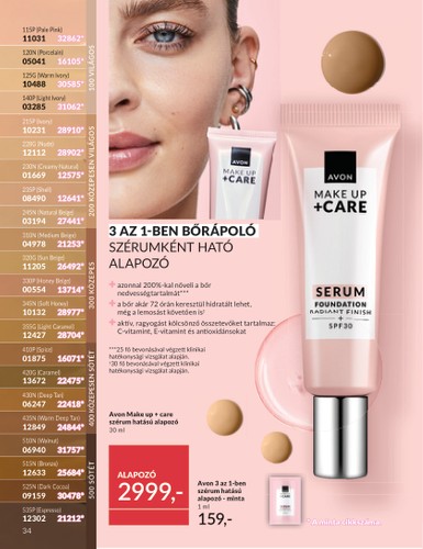 avon - Avon akciós újság, érvényes 05.01. - 05.31. - page: 34 avon - Avon akciós újság, érvényes 05.01. - 05.31. - page: 34