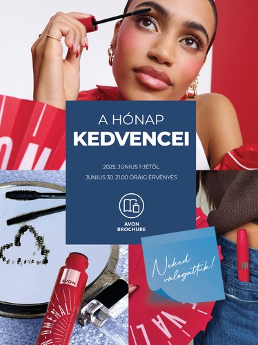 avon - Avon - A hónap kedvencei akciós újság, érvényes 06.01. - 06.30.
