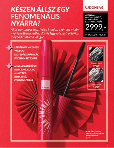 avon - Avon - Nyári katalógus akciós újság, érvényes 06.01. - 06.30. - page: 3 avon - Avon - Nyári katalógus akciós újság, érvényes 06.01. - 06.30. - page: 3