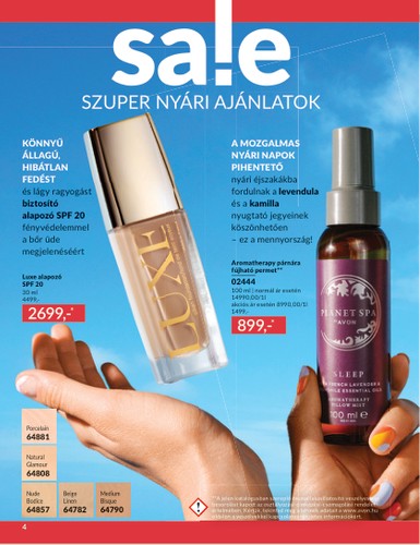 avon - Avon akciós újság, érvényes 07.01. - 07.31. - page: 4