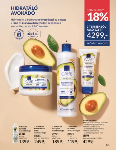 avon - Avon akciós újság, érvényes 07.01. - 07.31. - page: 165