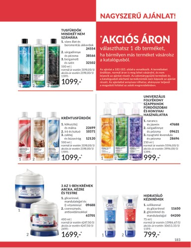 avon - Avon akciós újság, érvényes 07.01. - 07.31. - page: 183