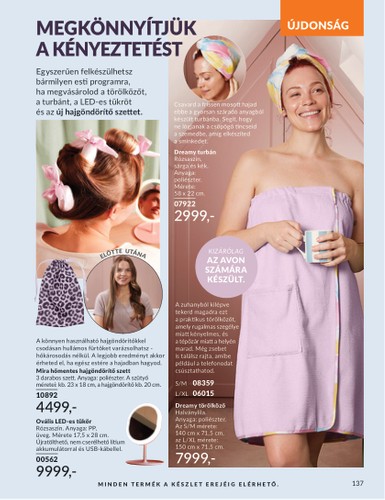 avon - Avon akciós újság, érvényes 07.01. - 07.31. - page: 137