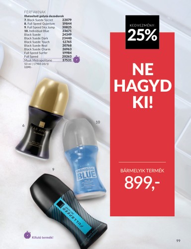 avon - Avon akciós újság, érvényes 07.01. - 07.31. - page: 99