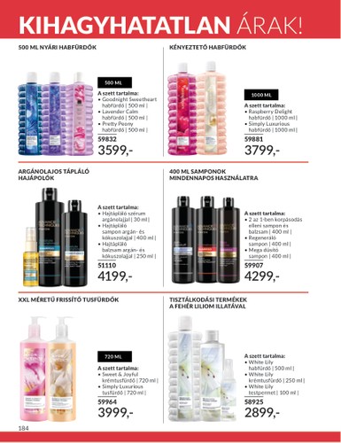 avon - Avon akciós újság, érvényes 07.01. - 07.31. - page: 184