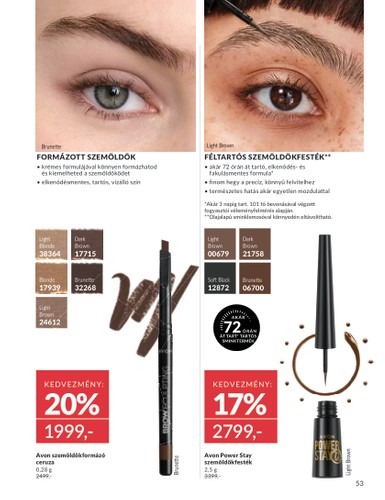 avon - Avon akciós újság, érvényes 07.01. - 07.31. - page: 53
