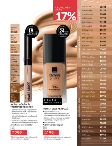 avon - Avon akciós újság, érvényes 07.01. - 07.31. - page: 57