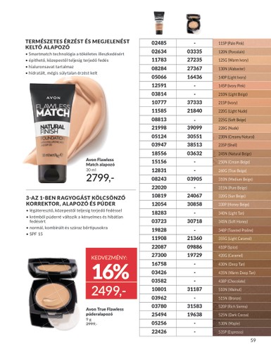avon - Avon akciós újság, érvényes 07.01. - 07.31. - page: 59