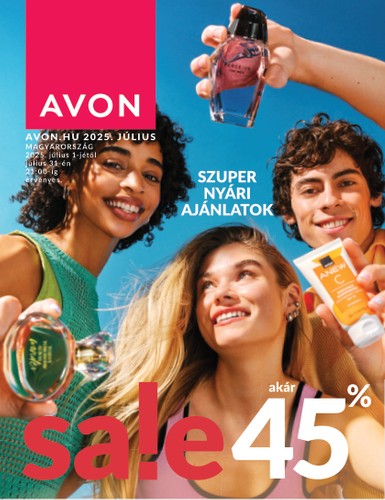 avon - Avon akciós újság, érvényes 07.01. - 07.31.