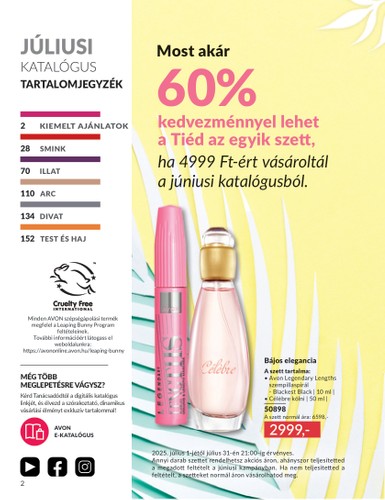 avon - Avon - A hónap kedvencei akciós újság, érvényes 07.01. - 07.31. - page: 2