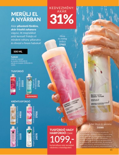 avon - Avon - A hónap kedvencei akciós újság, érvényes 07.01. - 07.31. - page: 15