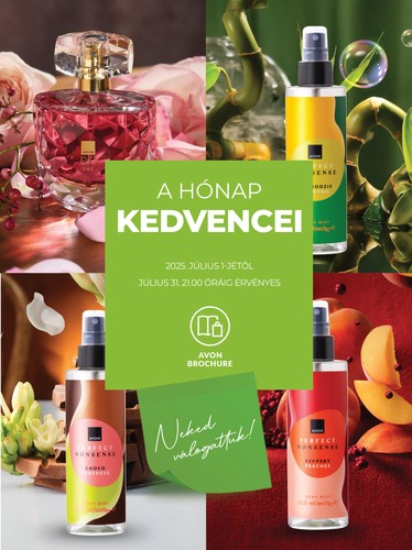 avon - Avon - A hónap kedvencei akciós újság, érvényes 07.01. - 07.31.