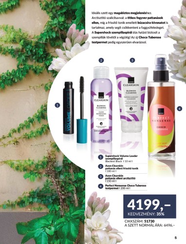avon - Avon - Nyári katalógus akciós újság, érvényes 08.01. - 08.31. - page: 5