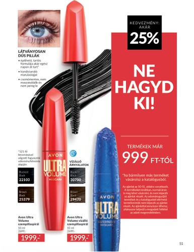 avon - Avon akciós újság, érvényes 08.01. - 08.31. - page: 51