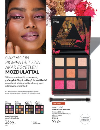 avon - Avon akciós újság, érvényes 08.01. - 08.31. - page: 40