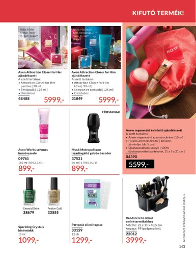 avon - Avon akciós újság, érvényes 08.01. - 08.31. - page: 142