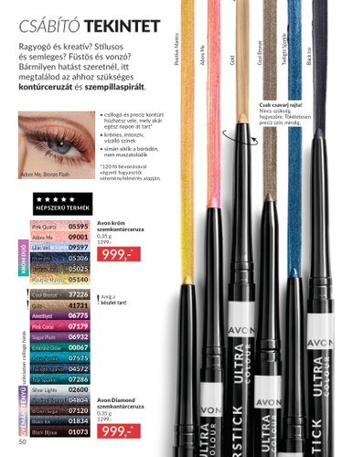 avon - Avon akciós újság, érvényes 08.01. - 08.31. - page: 50