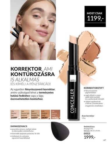 avon - Avon akciós újság, érvényes 09.01. - 09.30. - page: 47 avon - Avon akciós újság, érvényes 09.01. - 09.30. - page: 47
