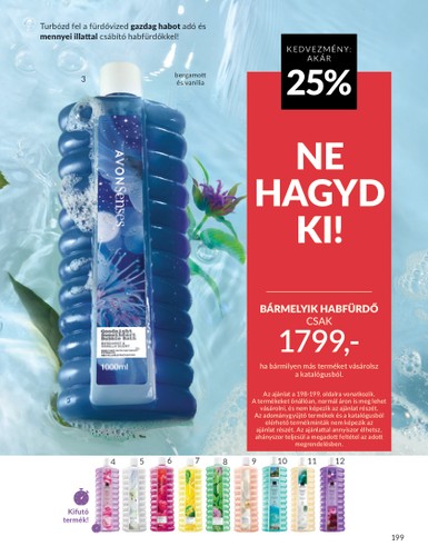 avon - Avon akciós újság, érvényes 09.01. - 09.30. - page: 199 avon - Avon akciós újság, érvényes 09.01. - 09.30. - page: 199