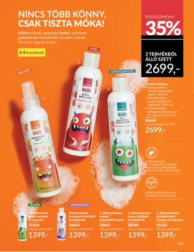 avon - Avon akciós újság, érvényes 09.01. - 09.30. - page: 183 avon - Avon akciós újság, érvényes 09.01. - 09.30. - page: 183