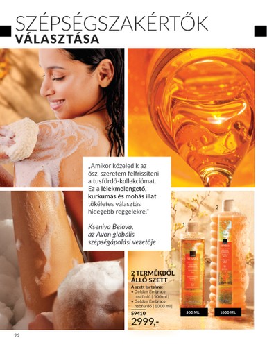 avon - Avon akciós újság, érvényes 09.01. - 09.30. - page: 22 avon - Avon akciós újság, érvényes 09.01. - 09.30. - page: 22