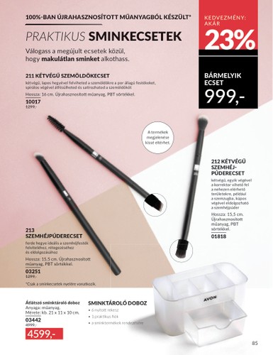 avon - Avon akciós újság, érvényes 09.01. - 09.30. - page: 85 avon - Avon akciós újság, érvényes 09.01. - 09.30. - page: 85